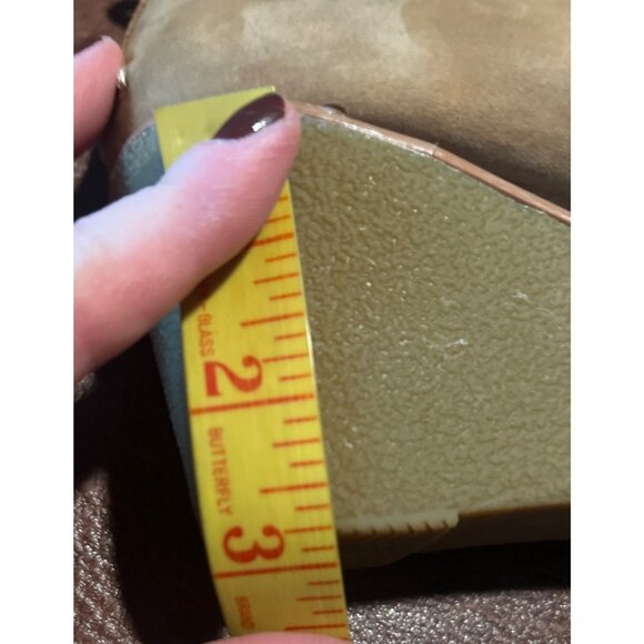 Sperry Top Sider Woman's Harlow Lace Up Tan Leather Wedge Boots‎ Size 6.5M - Picture 8 of 9